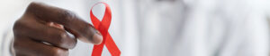 Símbolo da luta contra AIDS